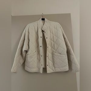 Z SUPPLY Maya Quilted Jacket - Cream